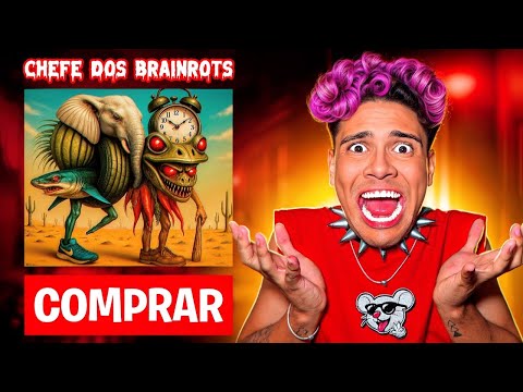 PEDI O CHEFE DOS BRAINROTS DA DARK WEB *fusão brainrot