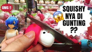 CAPIT SQUISHY TERUS DI GUNTING??! | CLAW MACHINE |  夾娃娃