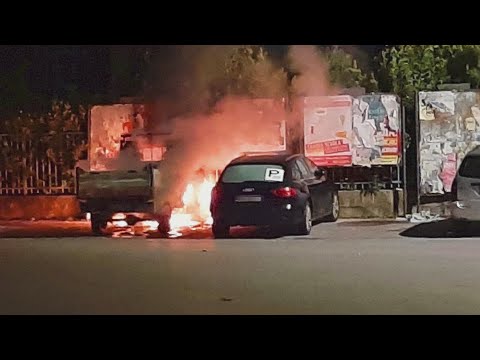 Quarrata Incendi nella Notte