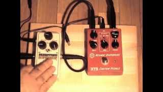 Video thumbnail for XTS Atomic vs. MJM Phantom Overdrive - Low/Medium Gain: With a Fender Blues Jr. and Stratocaster by drbarlo