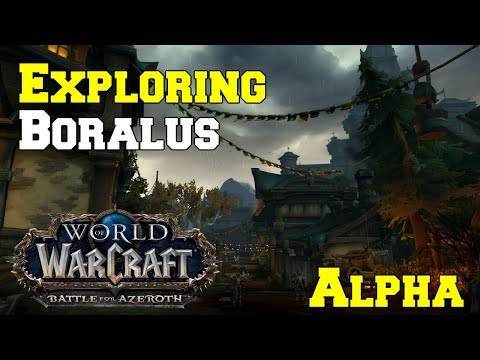 Erkundung der neuen Hauptstadt der Allianz, Boralus, in Kul Tiras | World of Warcraft: Battle for...