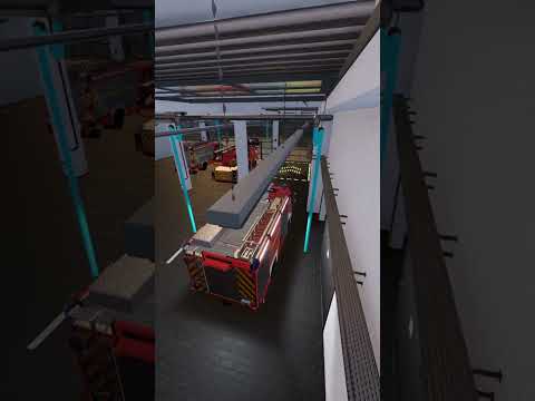 Emergency Call 112 - German Firefighters Fire Respond #firefighter #ambulance #emergency #simulator