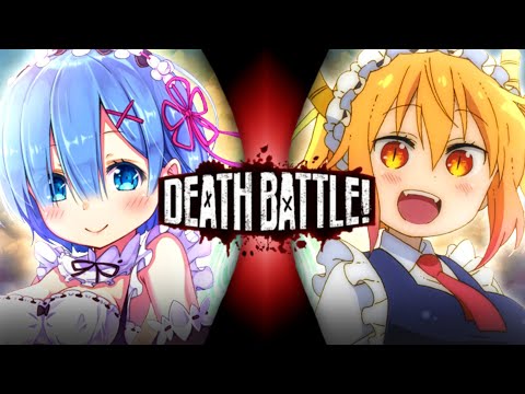 Rem vs Tohru (Re:Zero vs Miss Kobayashi Dragon Maid) | Fan Made Death Battle Trailers