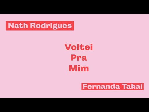 Video thumbnail for Voltei Pra Mim