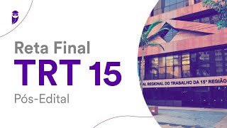 Reta Final TRT 15 Pós-Edital: Noções de Gestão de Pessoas - Prof. Stefan Fantini
