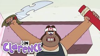 Carving the Meatloaf I Clarence I Cartoon Network