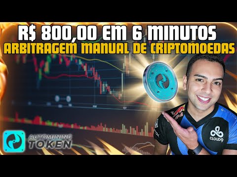 ARBITRAGEM | R$ 800,00 EM 6 MINUTOS - SAIBA COMO LUCRAR COM CRIPTOMOEDAS #coinex #crypto #amt #btc