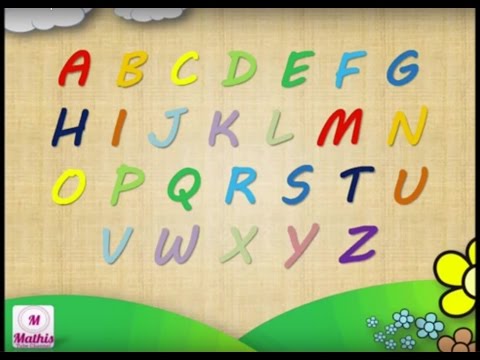Das ABC LERNEN - Alphabet - lerne schnell Deutsch - learn GERMAN