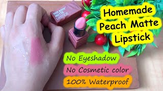 How to make nude lipstick at home||homemade lipstick||nude lipstick||diy matte lipstick||Sajal Malik