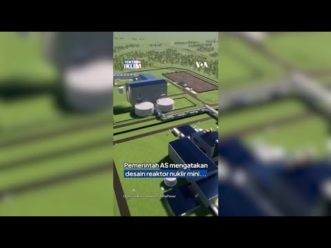 VOA REAKTOR NUKLIR MINI BISA DIRAKIT SEPERTI LEGO