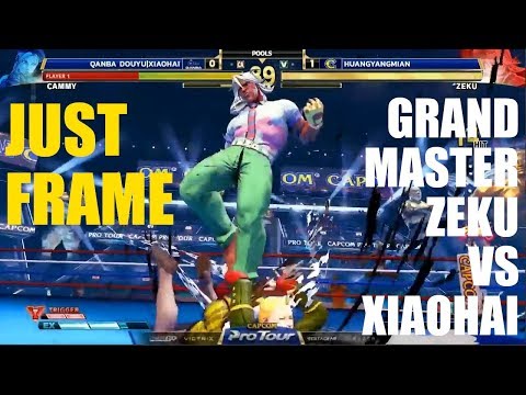 Just Frame Analysis! - FFCRAN2018 - XiaoHai (Cammy) vs HuangYangMian (Zeku)