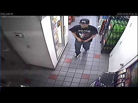 Gas Station Vandalism 10/3/2020 (Clip 2)