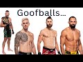 The Biggest Goofballs In The UFC Tier List