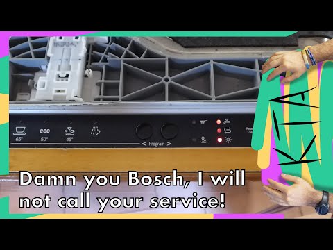 Blinking tap Bosch dishwasher error