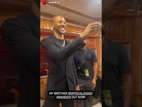 P Diddy Calling Giggs His Day 1 And Thanking Him #Giggs #Shorts | Audio Saviours