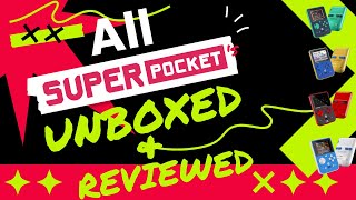 All Hyper Mega Tech Super Pockets -  Unboxed, Played and Reviewed  (Evercade)