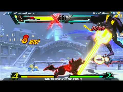 UMVC3: MC KBeast vs MC Honzo Gonzo - Grand Finals - Why Me Dojo #2