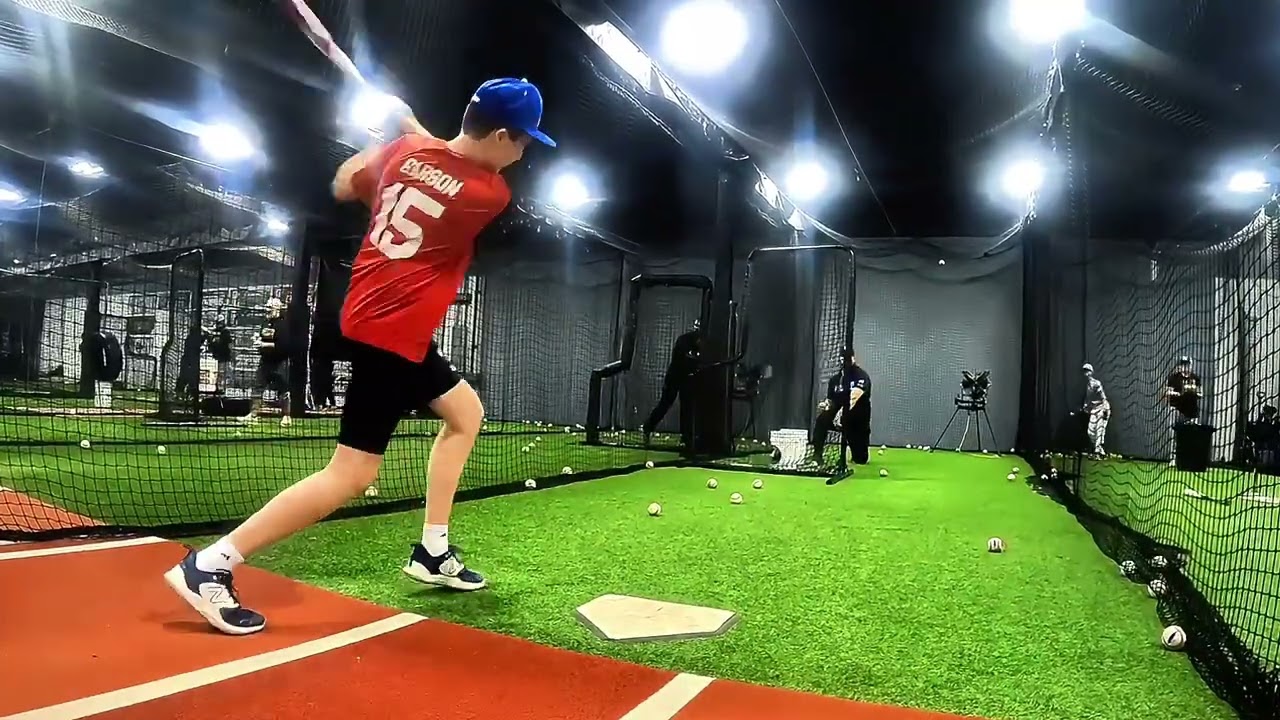 Wesley Learning to lead the swing with the lower half
