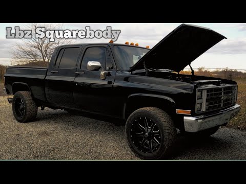 2006 Duramax chassis swapped 1986 silverado walk around