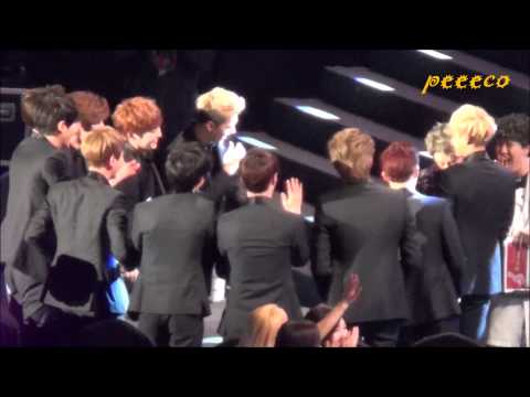 140212 The 3rd Gaon Awards - EXO - During San E
