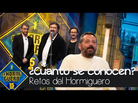 ¿Cuánto se conocen Paco Tous, Pepón Nieto y Carlos Santos entre ellos? - El Hormiguero