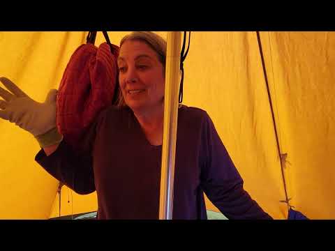 Lightweight Tipi Tent for Living?! SAFIR 7 TENTIPI REVIEW- Can You Live in a TIpi in the Desert?