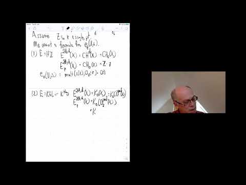 Marc Levine - 2/3 Enumerative Geometry and Quadratic Forms