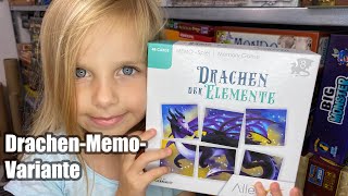 Drachen der Elemente (Alleovs) - ab 5 Jahre - Drachen Memo Variante