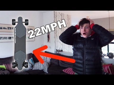 I GOT AN ELECTRIC SKATEBOARD, ITS TOO FAST