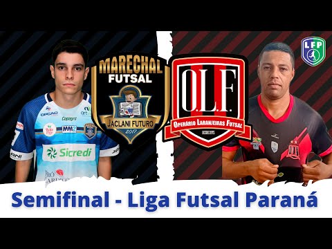 Marechal Futsal x Operário Laranjeiras - Semifinal jogo de ida - Liga Futsal Paraná