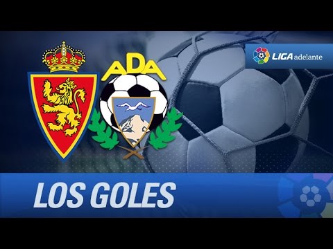 Todos los goles de Real Zaragoza (1-1) AD Alcorcón
