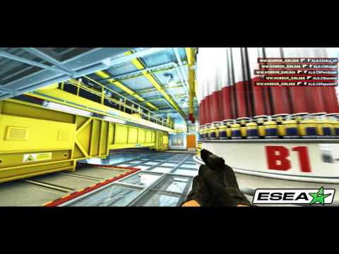 ESEA Intermediate - Royal Flush Seven Ultra CS: GO Glock Ace vs. Sentinel eSports - de_nuke