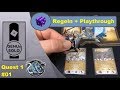 Sword Sorcery Playthrough S01E01 Regeln Aufbau Prolog Deutsch Brettspiel