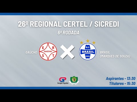 REGIONAL CERTEL / SICREDI 2025 - 6ª RODADA | JORNADA ESPORTIVA