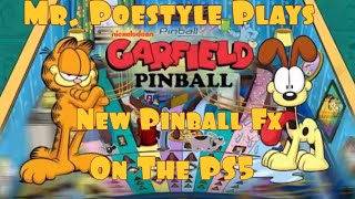 Mr. Poestyle Plays Garfield On The New Pinball FX On The Playstation 5