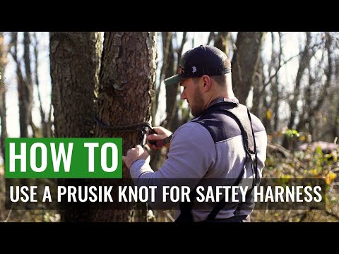 How to Use a Prusik Knot for Safety When Hunting