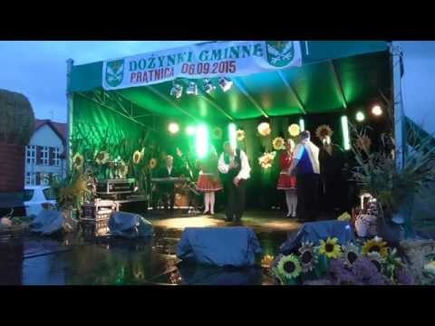 Część artystyczna  dożynek Prątnica 2015  migawki