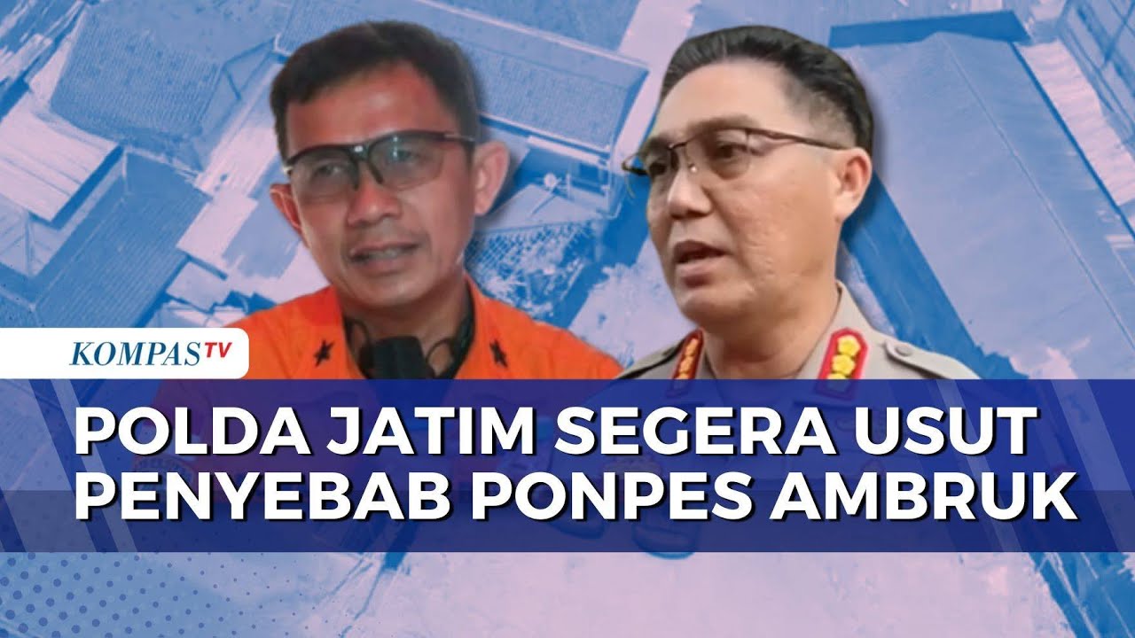 67 Korban Meninggal, Polda Jatim Pastikan Usut Penyebab Ponpes Al-Khoziny Ambruk | SAPA MALAM