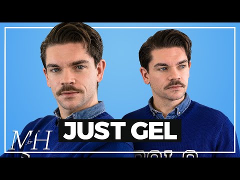 Men's Hairstyle Just Using Gel | How To