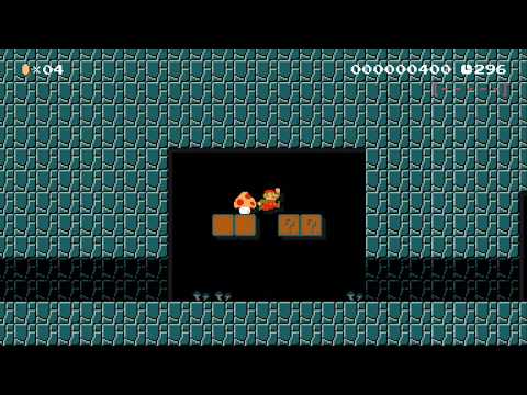 1-2:Cramped Tunnel by Myuu - Mew Mew Mario - SUPER MARIO MAKER - NO COMMENTARY 1ay