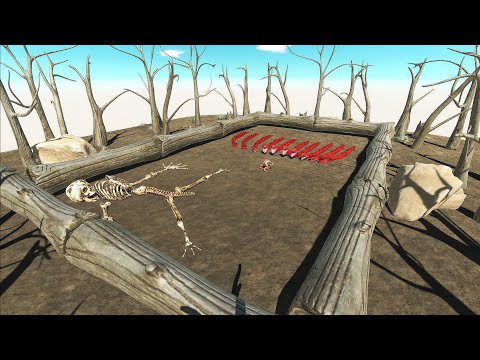 10x Titanoboa Vs All Units On The Deads Arena | Massive Battle | Animal Revolt Battle Simulator