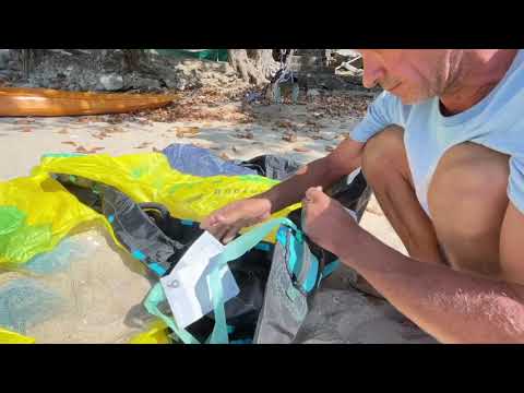 DUOTONE wing - first test