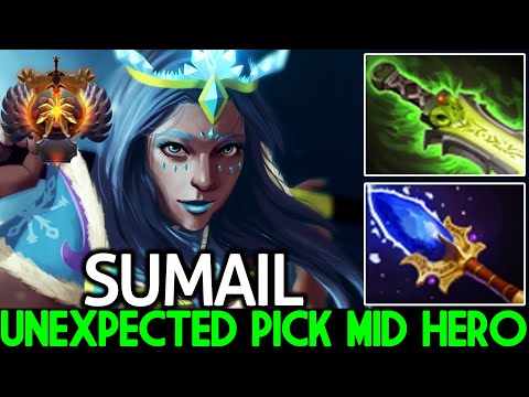 SUMAIL [Crystal Maiden] Unexpected Pick Mid Hero (Dont Try This) Dota 2