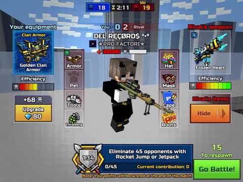 Pixel Gun 3D gameplay