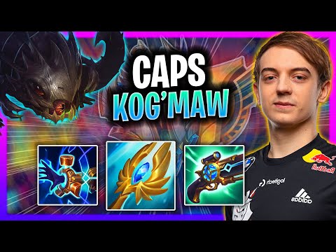 CAPS IS SO CLEAN WITH KOG'MAW! | G2 Caps Plays Kog'Maw Mid vs Lucian!  Season 2024