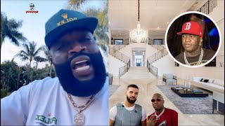 Rick Ross Expose Drake for Letting Birdman Get Evicted And Mansion In Foreclosure