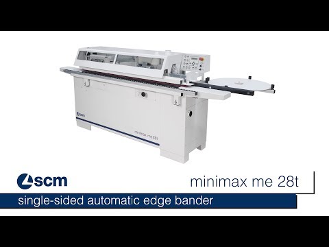 Single sided automatic edge bander SCM minimax me 28t