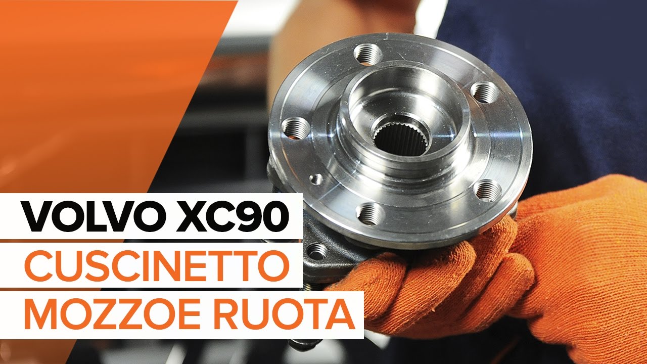 Come cambiare cuscinetto ruota della parte posteriore su Volvo XC90 1 - Guida alla sostituzione