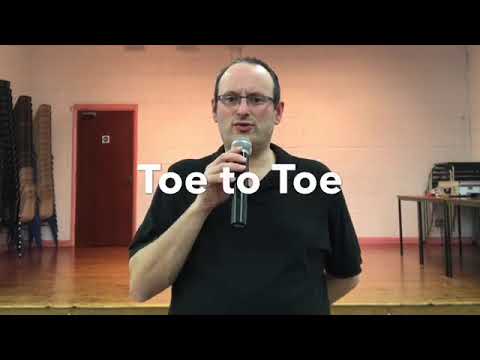ABSOLUTE BEGINNER LINE DANCE LESSON 32 - Toe to Toe