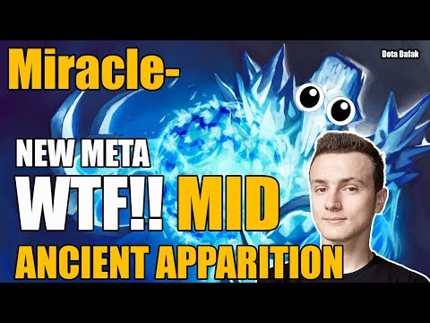 WTF!! MID Miracle- [Ancient Apparition] NEW META — Dota 2- 7.07